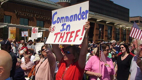 Tea Party Protestors