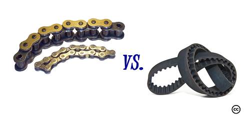 Difference Between Chain Drive and Belt Drive