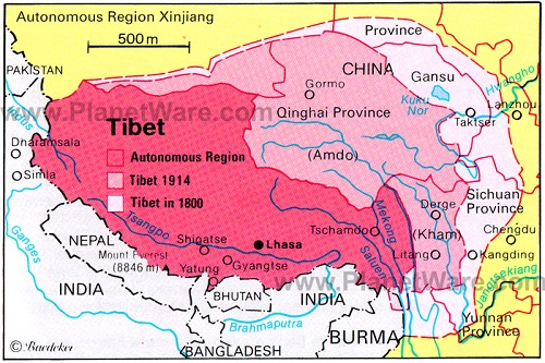 Difference Between Nepal and Tibet