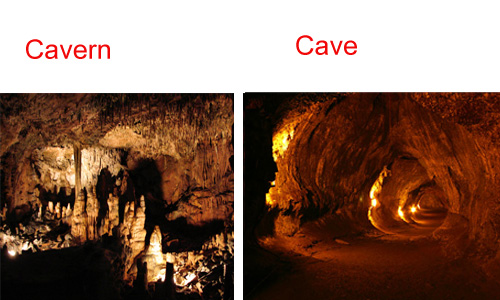 Cavern and Cave
