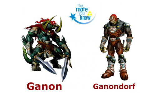 Ganon and Ganondorf