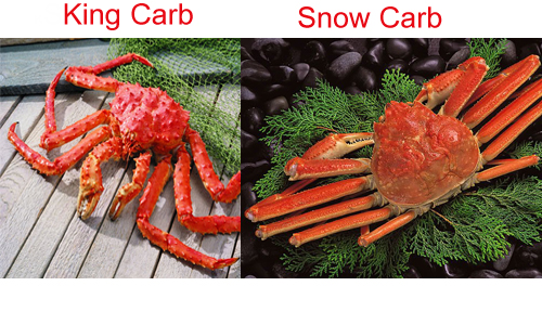 King Crab and Snow Crab