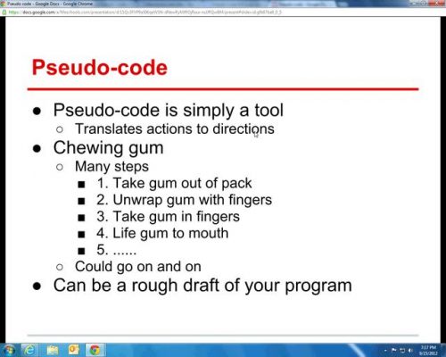 What is the difference between Pseudocode and Algorithm