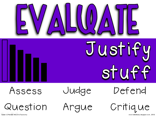 Difference between Analyzing and Evaluating-1