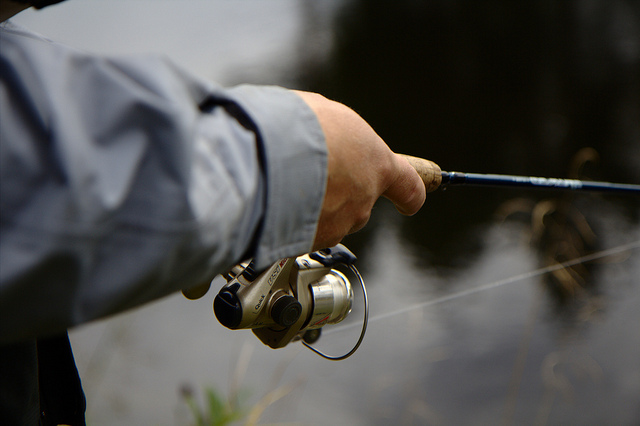 How to Hold a Spinning Rod and Reel 
