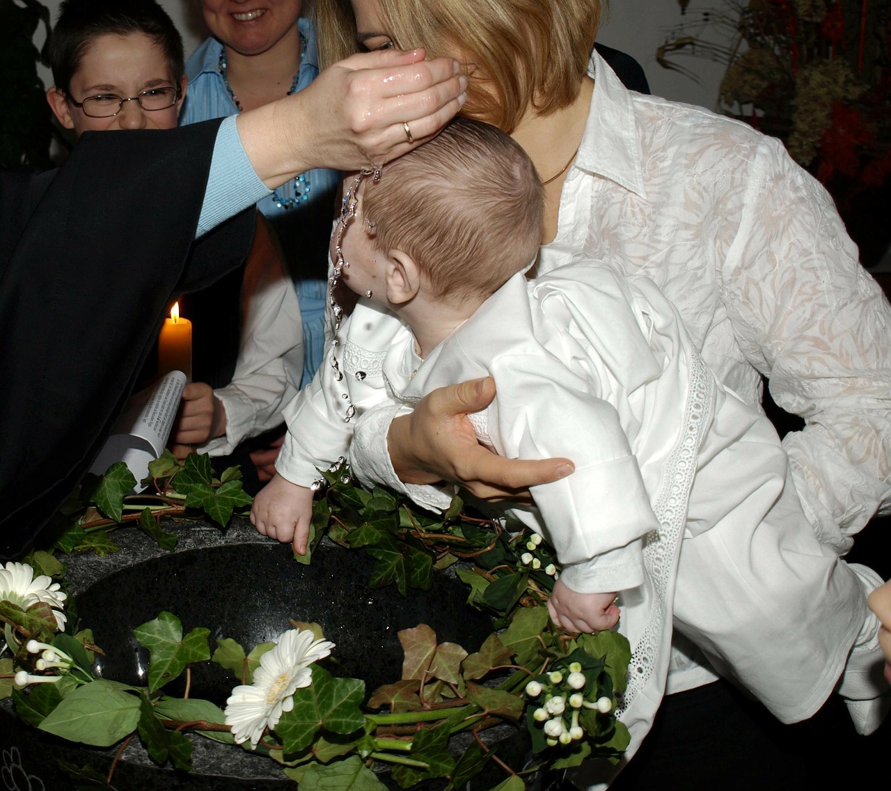 Christianity Believe Baby Child Baptism