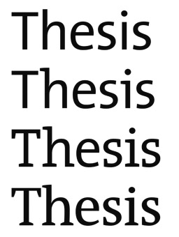 thesis is to antithesis