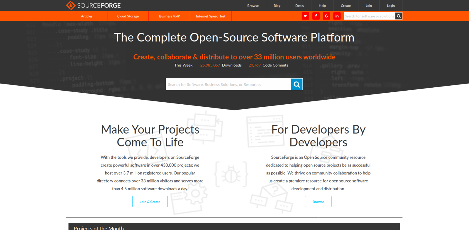 Difference Between GitHub and SourceForge