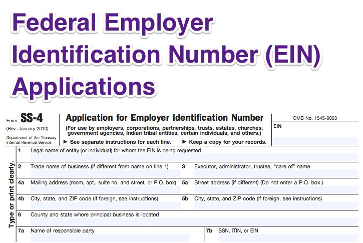 federal employer id number fein
