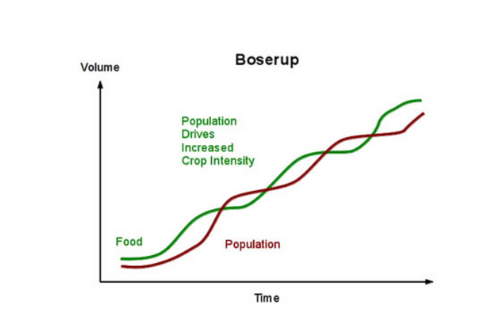 Difference Between Malthus and Boserup Theory (1)